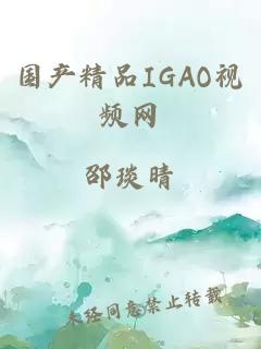 国产精品IGAO视频网